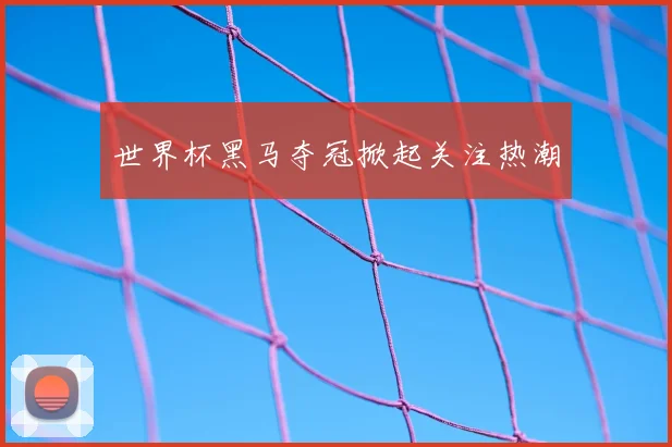 世界杯黑马夺冠掀起关注热潮